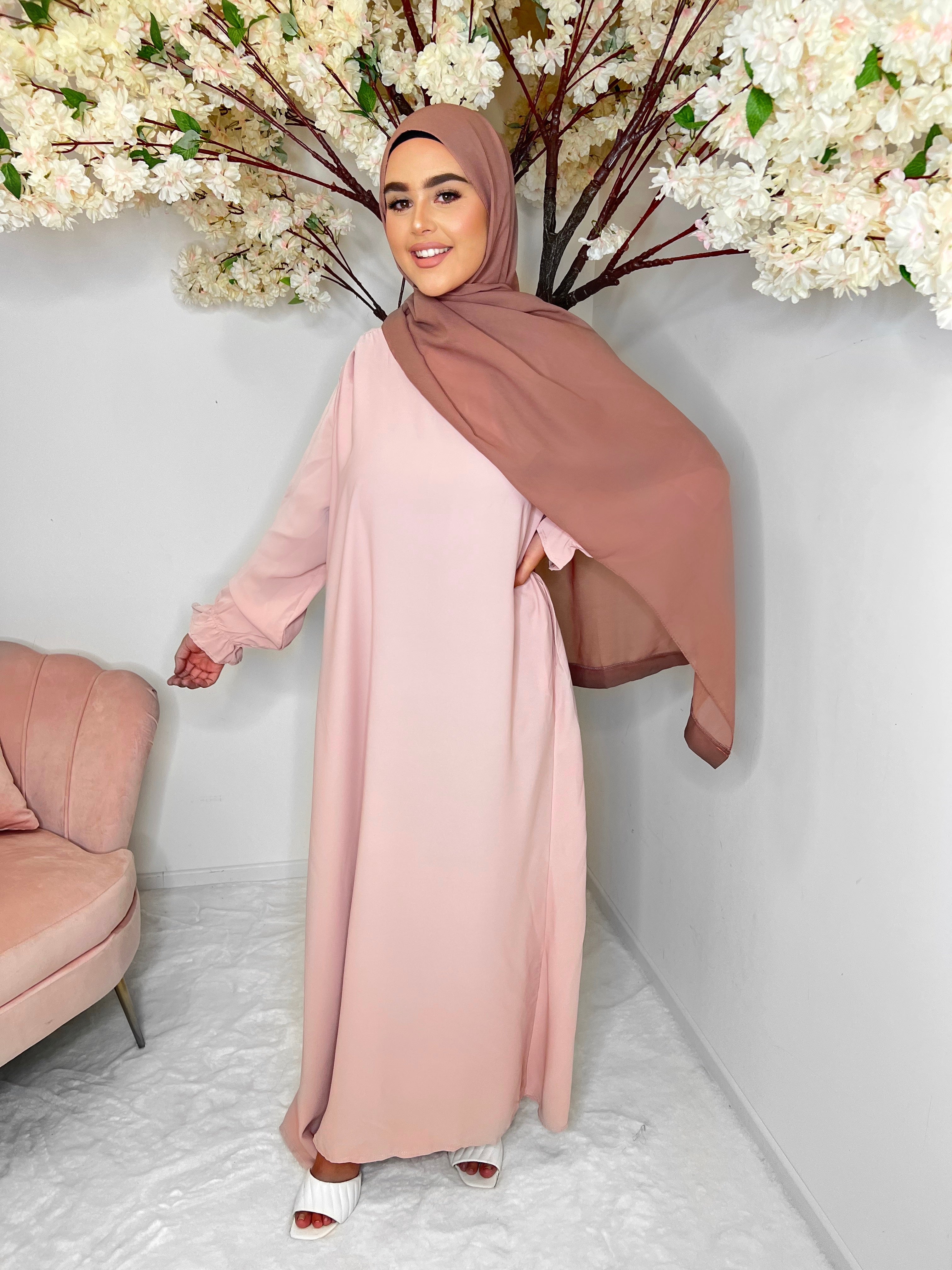 Abaya vieux rose sale